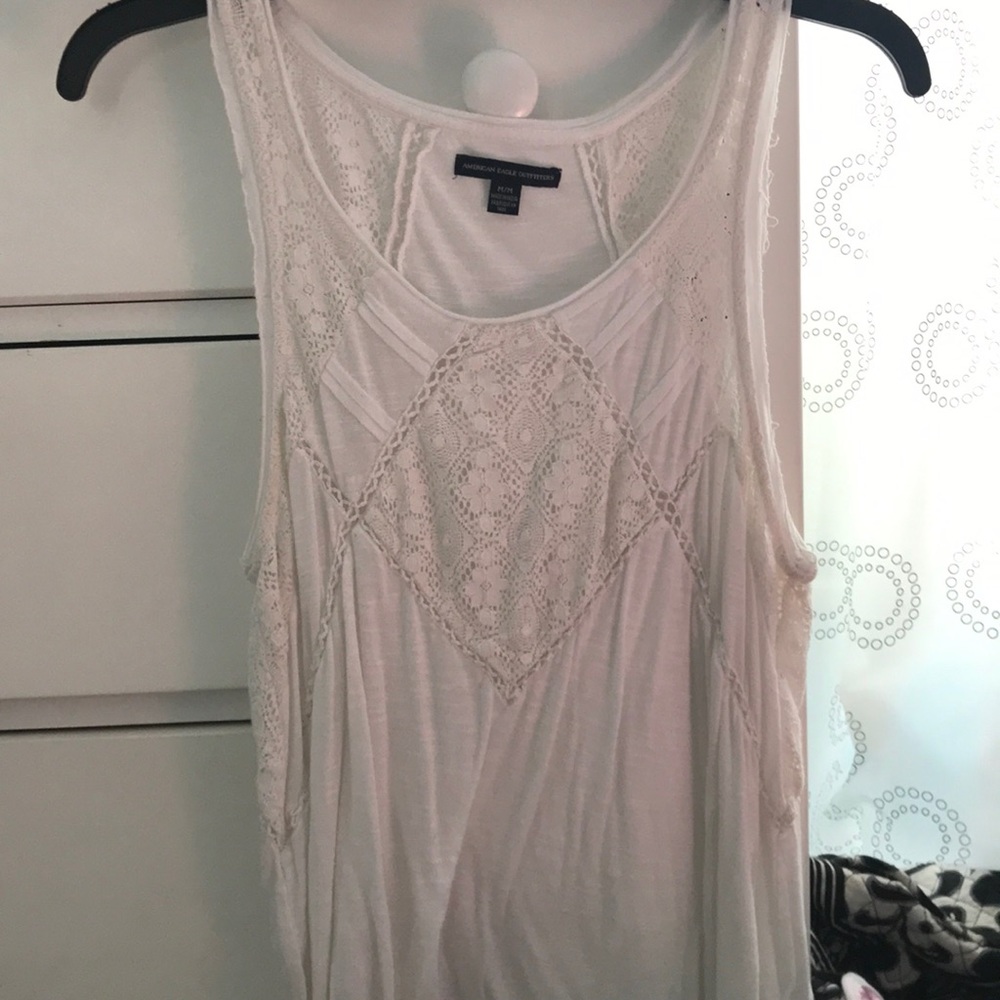 white tank top from american eagle